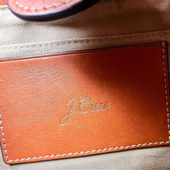 J.Crew Bracelet Bucket Bag Italian Leather - Picture 8 of 12
